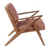Sapphtopaz Accent Chair Wood Frame Upholstered Modern Lounge Chair Living Room Chair Comfy Chair for Living Room - 4 of 4