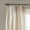 Rosalie Rod Pocket Light Filtering Window Curtain Panels - Lush Décor - 2 of 4