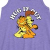 Girls' - Garfield - Hug It Out Graphic Sleeveless Aline Dress - 2 of 3