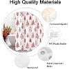 BAGOKIE Shower Curtain Set with 12 Hooks, Washable Fabric Shower Curtain, Rustic Farmhouse Bathroom Shower Curtain, 72x72 Inches - 3 of 4