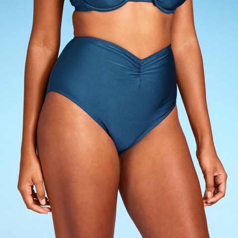 Women's High Leg Extra Cheeky Bikini Bottom - Shade & Shore™ : Target