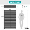 NAYSAYE Privacy Fence Screen Panels Wall Ultra Thick HDPE Wind Resistant for Outdoor Balcony Outside Backyard Garden, 45.47"*15.75"*72.05" - 3 of 4