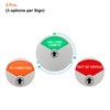 Unique Bargains 3 Options Acrylic Magnetic Adhesive Decor Home Business Privacy Sign 2 Pcs - 3 of 4