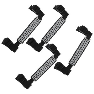 Unique Bargains Roll Bar Grab Handles for Jeep Wrangler 2024-2025 Nylon PVC 4 Pcs - 1 of 4