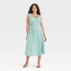 Knit Smocked Midi Maternity Dress - Isabel Maternity by Ingrid & Isabel™ - 3 of 3