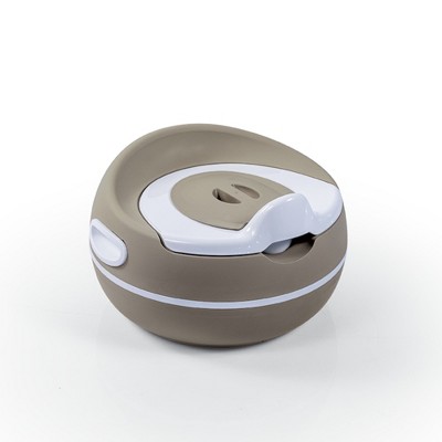Dolu Nuve Potty Training Seat, Portable Toilet Chair for Kids, Stone Grey