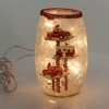Stony Creek 5.0 Inch Small Lighted Glass Vase Cardinal Vehicles Novelty Sculpture Lights - 2 of 2