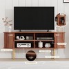 GustoWave Modern TV Console Table, Entertainment Center with Storage &  Sliding Door for Living Room, Bedroom, Office - 4 of 4