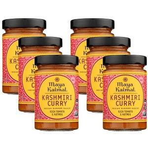 Maya Kaimal Kashmiri Curry Simmer Sauce - Case of 6/12.5 oz - 1 of 4