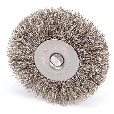 Weiler  Radial Crimped Wire Wheel Brush,Stem 93041