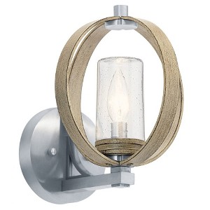 Kichler Lighting Grand Bank 1 - Light Wall Light in  Distressed Antique Gray - 1 of 4