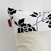 Slickblue Decorative Linen Throw Pillow - Stylish Patchwork Floor Cushion, 19.7"x19.7", 8 Design Options - 3 of 4