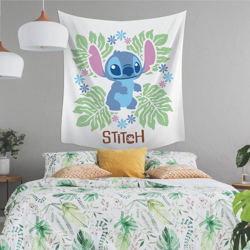 Disney Stitch Kids&#39; Tapestry Green/Pink/Blue - RoomMates, 4 of 6