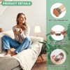 Unique Bargains Silicone Cups Felt Furniture Pads for Hardwood Floors 24 Pcs - 2 of 4