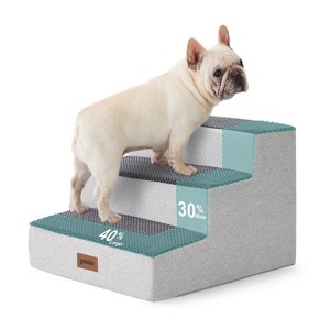 ZOMISIA Dog Steps for Couch - Extra Wide Pet Stairs for Small Dogs and Cats, Dog Steps with Non-Slip Bottom - 1 of 4