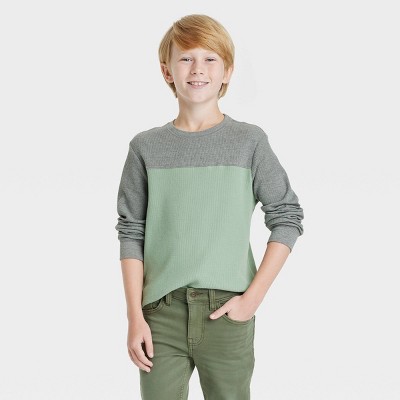 Boys' Long Sleeve Thermal T-Shirt - Cat & Jack™