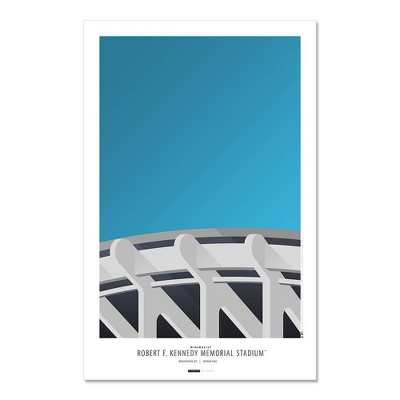 MLB Washington Nationals RFK Stadium Art Poster