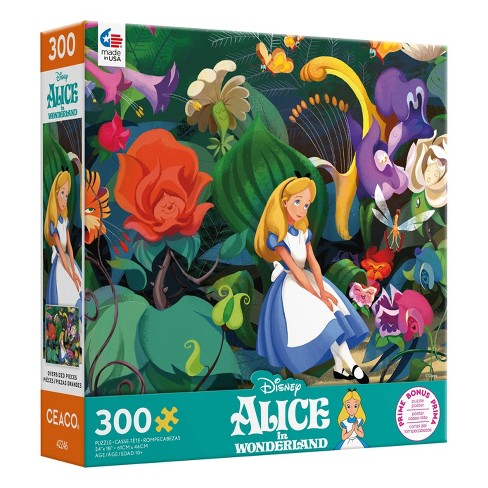 Ceaco Disney: Alice in the Flowers Jigsaw Puzzle - 300pc - image 1 of 4