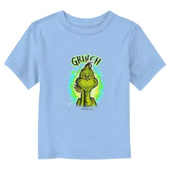 Toddler's Dr. Seuss Airbrushed Grinch Portrait T-Shirt
