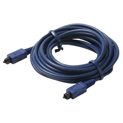 STEREN 12' Fiber Optical Digital Audio Cable Blue STRN260012