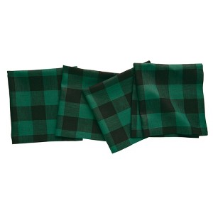 Solino Home Linen Dinner Napkins | Buffalo Check - 1 of 4