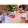 Red Rover 7.8" 4pk Bamboo Fiber Kids Plates: Off-White Baby Dinnerware, Dishwasher-Safe, Toddler Dining Set - 4 of 4