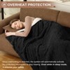 Heated Throw Blanket - Thick Soft Washable Electric Blanket with 10 Heat Settings, Washable Fast Heating Blanket Throw,  Sofa and Bed - 3 of 4