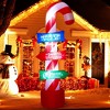 Whizmax 8FT Christmas Inflatables Christmas Yard Decorations with LED Lights, Outdoor Inflatable Christmas Candy Canes Xmas Blow Up Decor for Holiday - 4 of 4