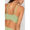 Smart & Sexy Women's Comfort Cotton Plunge Bralette - 3 of 4