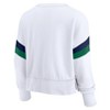 NCAA Notre Dame Fighting Irish Women's White Terry Crew Neck Sweatshirt - 3 of 3