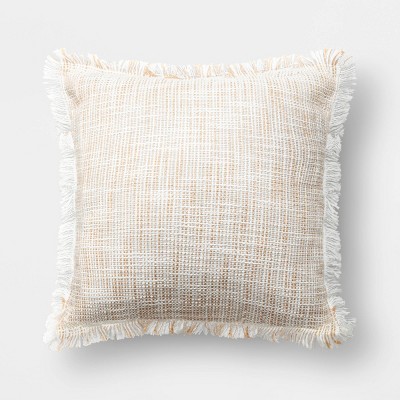 Outdoor Throw Pillow Natural - Threshold™