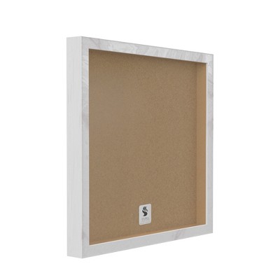 White Framed Coastal Sailing Seascape Canvas Print, 17" x 17"