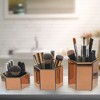 OnDisplay Tressa Set of 3 Hexagon Mirrored Trays for Makeup/Cosmetics, Brushes, Office, Jewelry and Accessories - 4 of 4