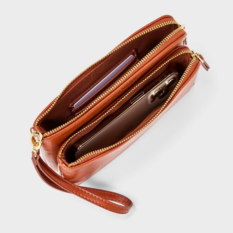 Double Zip Pouch Wristlet - Universal Thread™, 4 of 6