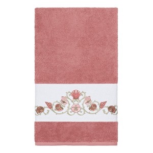 Linum Home Textiles 100% Turkish Cotton BELLA Embellished Towel Set - 1 of 1