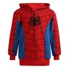 Marvel Spider-Man Boys Zip-Up Hoodie Sweatshirts for Toddlers and Big Kids - 2 of 4
