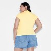 Women's Slim Fit Short Sleeve Mock Turtleneck T-Shirt - Wild Fable™ - 3 of 3