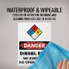 Avery Diesel Fuel No Smoking Sign Label Stickers, Waterproof, UV Resistant, Preprinted, 11" x 8.5", 2 Stickers - 4 of 4
