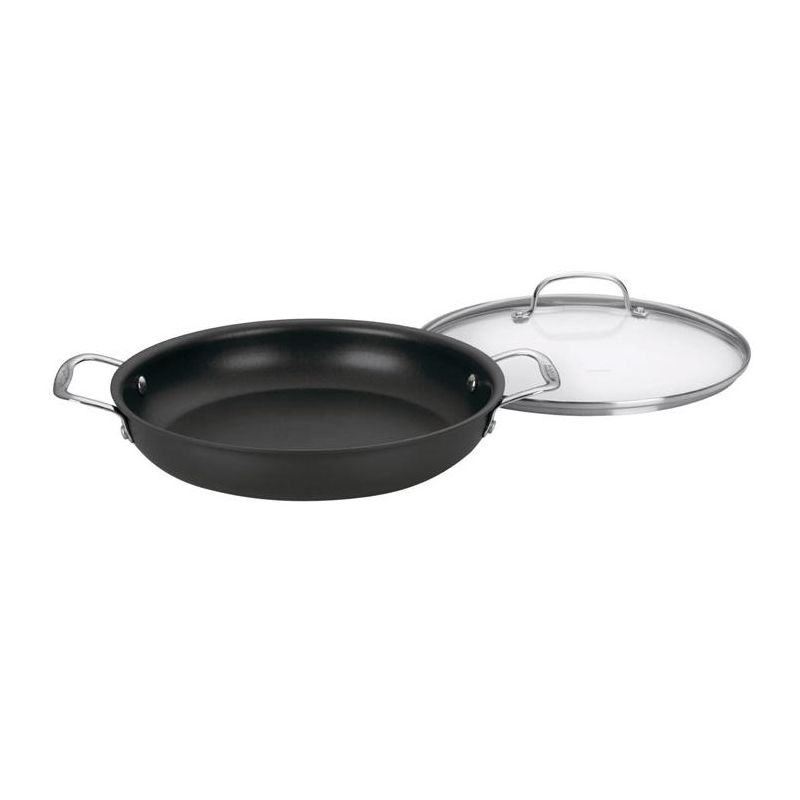 Cuisinart Chef's Classic Stainless Steel Saute Pan 12 in. Black, 1 of 2