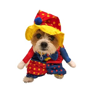 Midlee Clown Dog Costume - 1 of 3