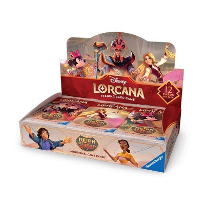 Disney Lorcana Trading Card Game: Reign of Jafar Booster Display Box