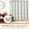 LunaLulinlk Shower Curtain with Hooks – Heavy-Duty Mold/Mildew-Resistant - 4 of 4