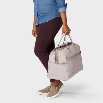 Чемоданы Open Story Signature Weekender Bag Taupe - Open Story™: Structured Carry-On Luggage — фото 3