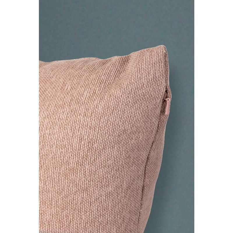 GAURI KOHLI Fursat Rosa Throw Pillow with Insert, 18X18, 5 of 9