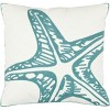Whitney Pillow (Set of 2) - Blue - 18"X18" - Safavieh - 4 of 4