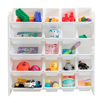 UNiPLAY 5 Tier Toy Storage Organizer with Removable Bins
