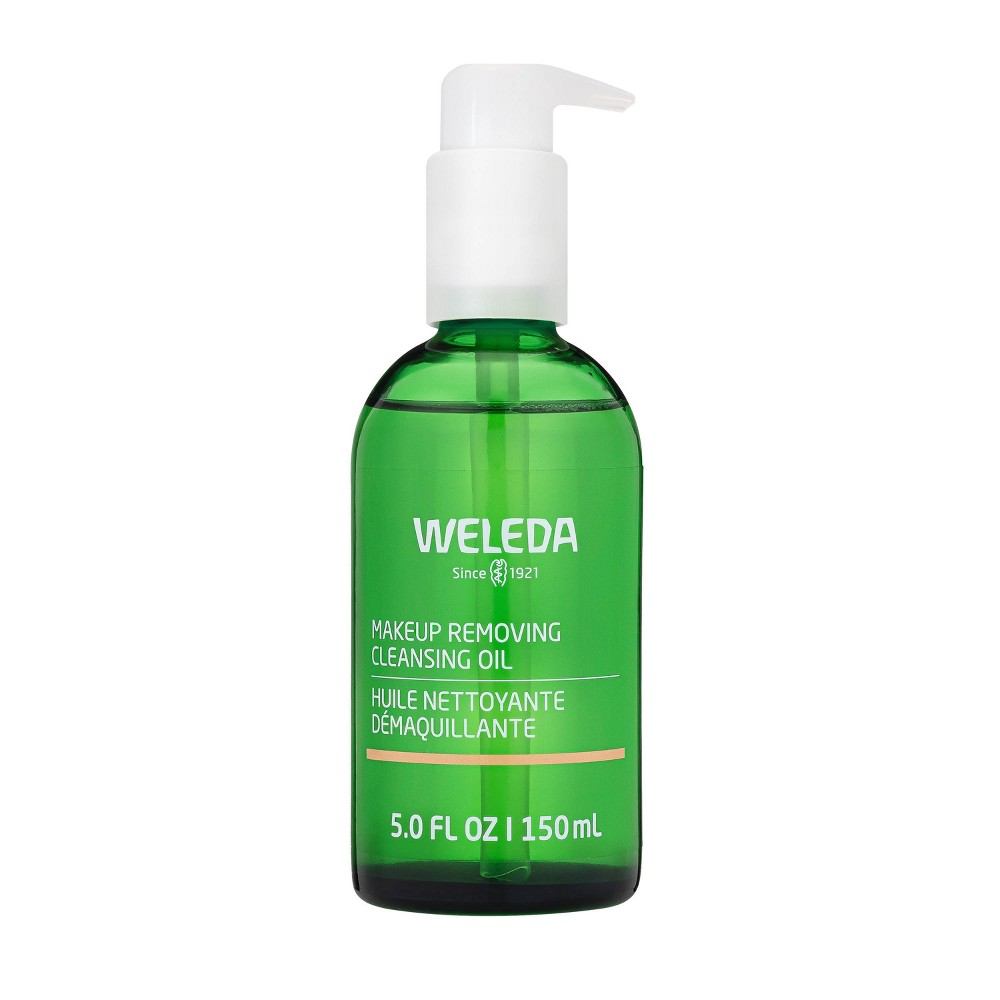 Weleda Makeup Removing Cleansing Oil - 5 fl oz: For All Skin Types, Contains Witch Hazel, Facial Cleanser