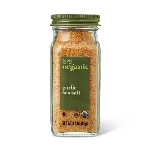 Organic Garlic Sea Salt 3 4oz Good Gather Target