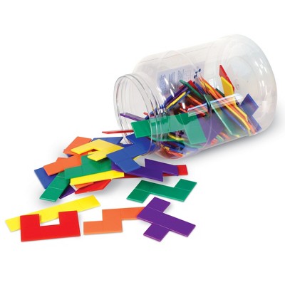 Learning Resources Rainbow Premier Pentominoes, Early Geometry Skills & Concepts, 72 Pieces, Ages 6+