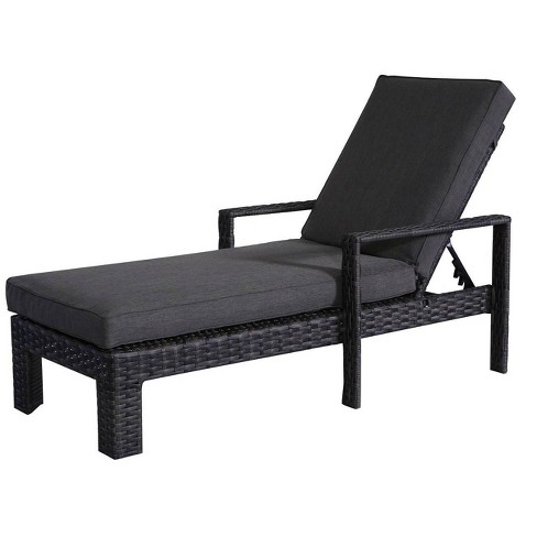 Bora Patio Wicker Chaise Lounge, Chaise Patio Furniture